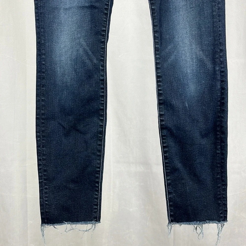 MOTHER High Waisted Ankle Fray in‎ Last Call.
